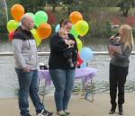 balloon ritual at naming ceremony