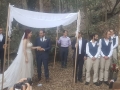 Forest Jewish wedding