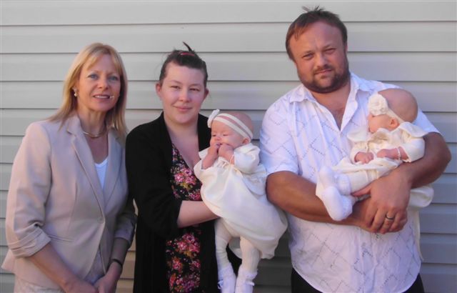Twins naming ceremony at Revesby
