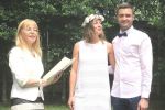 small intimate wedding, Sydney Marriage Celebrant