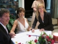 Botanic gardens restaurant wedding, Sydney Marriage Celebrant