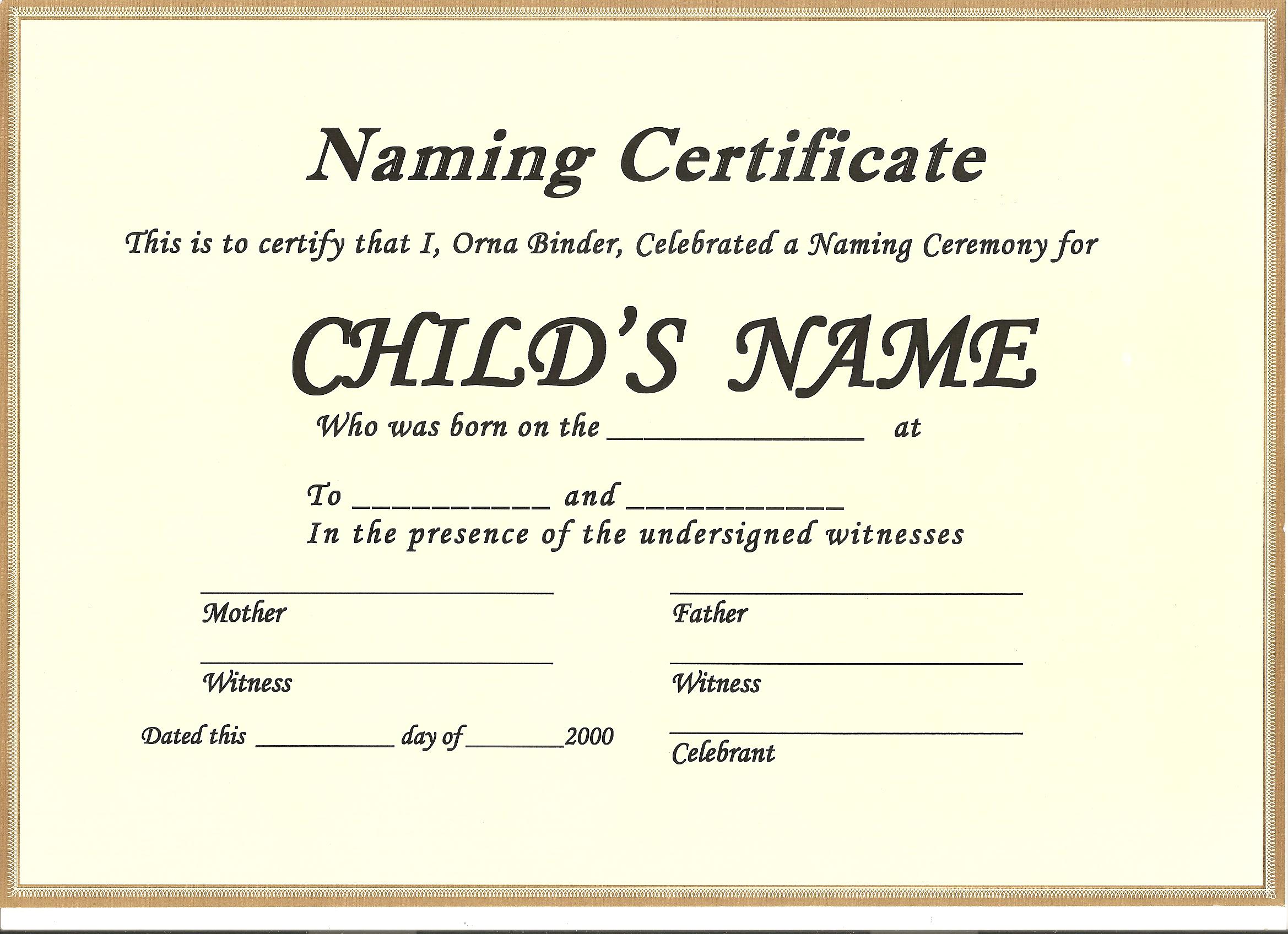 naming certificates free templates 10 free certificates for a naming ceremony naming certificates free templates 10 free certificates for a naming ceremony