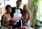 affordable wedding celebrant at home