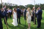 bride circling the groom under the chuppah Jewish celebrant