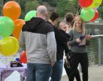 Balloons at a naming day