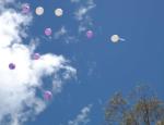 releasing of balloons