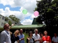 balloon release naming ceremony