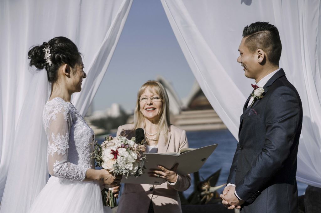 Sydney marriage ceremony