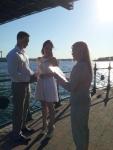 getting married under the Sydney bridge