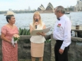 Wedding ceremony at Copes Lookout with Sydney celebrant