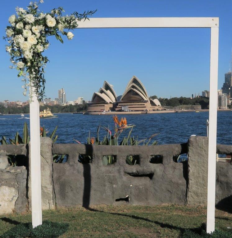 Sydney harbour wedding