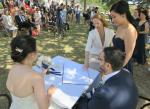 Wedding ceremony Dunbar House, Watsons Bay