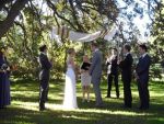 Jewish wedding ceremony at Centennial park, Sydney.JPG