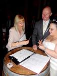 wedding celebrant in Arthouse hotel sydney