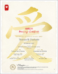 certificate of marriage