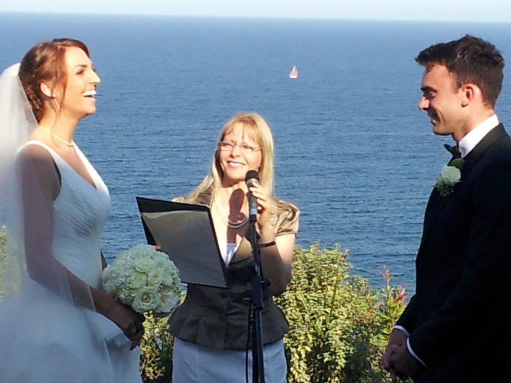 Wedding at Jonah's beach whale