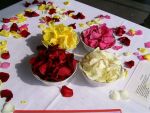 rose petals for naming day