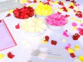 silk rose petals for naming day