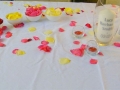 silk rose petals for naming day