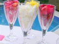 silk rose petals for naming day