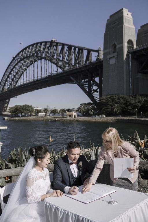 Sydney marriage celebrant
