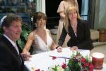 Botanic gardens restaurant wedding, Sydney Marriage Celebrant