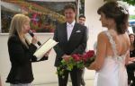 Botanical gardens wedding restaurant, Sydney Marriage Celebrant
