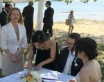 Marraige celebrant Dunbar House nwatsons Bay wedding