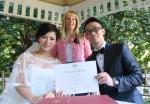 Marriage celebrant Curzon Hall Marsfield