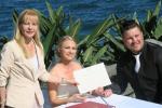 Sydney marriage celebrant copes lookout, kirribilli