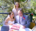 Wedding ceremony celebrant