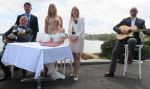 Wedding ceremony Rowing club Abbotsford