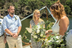 Yacht wedding ceremony