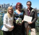 marriage celebrant, balls head reserve wedding