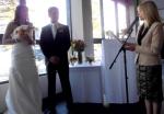 wedding ceremony at Novotel Manly