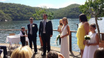 wedding celebrant at Cottage Point