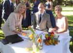 wedding ceremony at Centennial park, Sydney