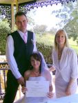 Marriage celebrant wedding Mount Annan