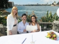Marriage celebrant at Copes lookout wedding