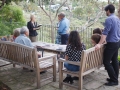 marriage celebrant at the Bible garden, Palm Beach