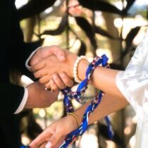 hand tying ceremony